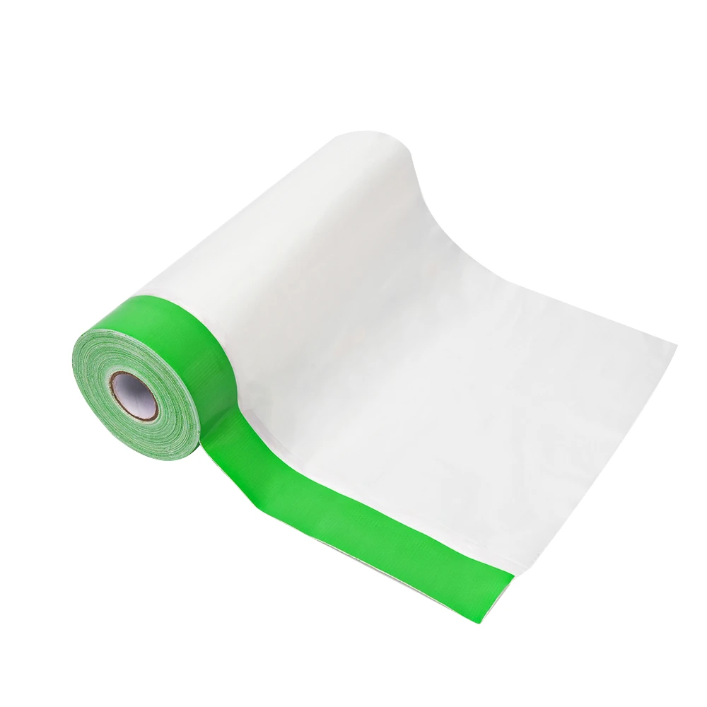 3 .Masking Film with Duct Tape.webp